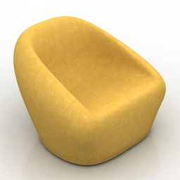 armchair 2 3D Model Preview #25e31982