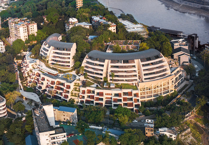 Eling Residences by Safdie Architects, Chongqing, China