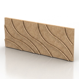 panel 3d wall zaha 3D Model Preview #335db122
