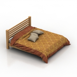 bed 3D Model Preview #2a537d90