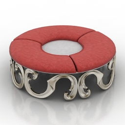 sofa christopher guy paros 3D Model Preview #e58cb460