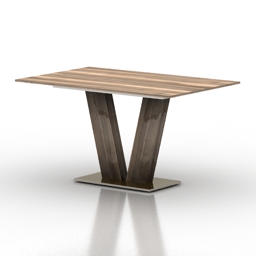 table pranzo empire 3D Model Preview #1339568d