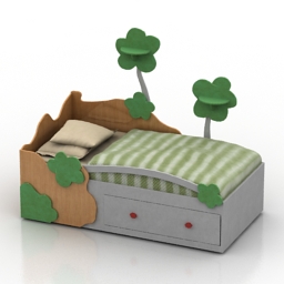 bed - 3D Model Preview #7be477ae