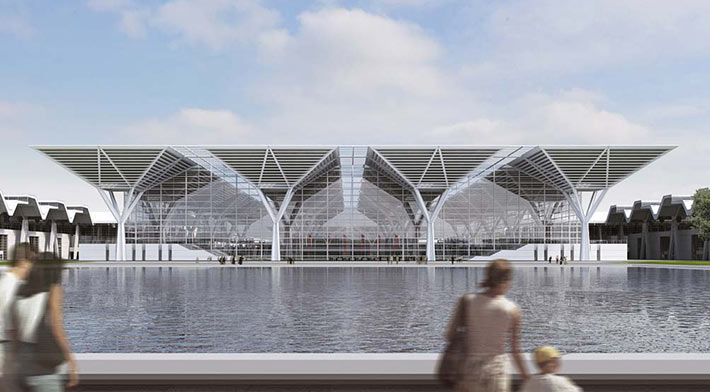 Tianjin Exhibition Centre, Tianjin, China