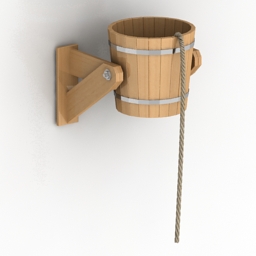 bucket for bath 3D Model Preview #309df646