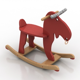 toy ikea moose 3D Model Preview #795013cf