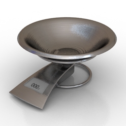 scale soehnle giga digital kitchen 3D Model Preview #da2e2548