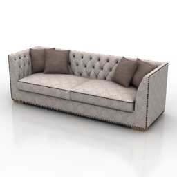 sofa marseille dantone home 3D Model Preview #e6738630