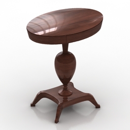 table christopher guy ovalesque 3D Model Preview #2c9e4ac4
