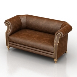 sofa marlou dantone home 3D Model Preview #af99637a