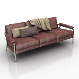 sofa 3 3D Model Preview #a4fbc0c5
