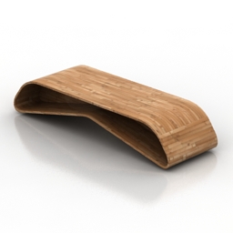 bench acryl 3D Model Preview #44b1710a