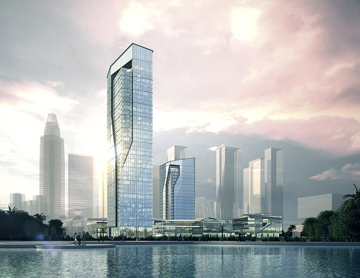 CITIC City Plaza by 10 Design, Huizhou, China