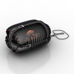 sleeping bag alexika 3D Model Preview #b6ebf9a4