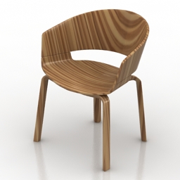 armchair andreu world so0459 3D Model Preview #a299c9c4