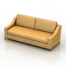 sofa veston dantone home 3D Model Preview #61784126