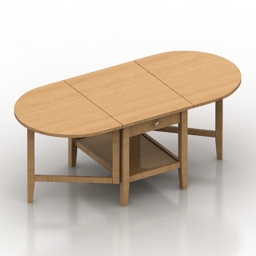 table ikea arkelstrop 3D Model Preview #a6e531b5