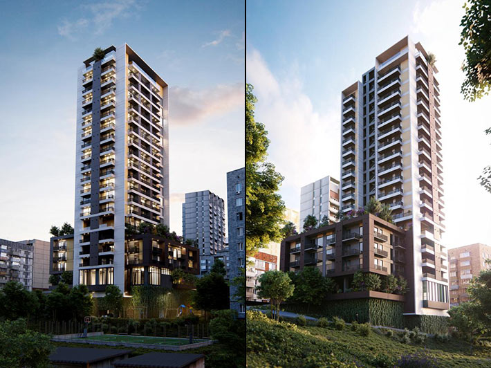 Vissur residential building, Tbilisi, Georgia