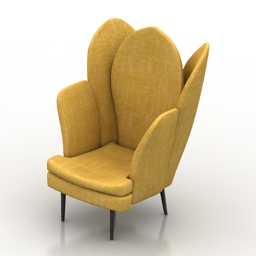 armchair bruhl morning dew 3D Model Preview #ab4427a4