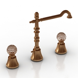 faucet 3 3D Model Preview #8b7444a4