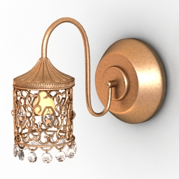 sconce odeon salona 3D Model Preview #658e2de5