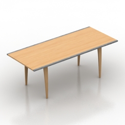 table rectangular 3D Model Preview #ff35f195