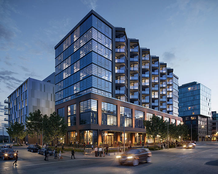 The Bower condominium, Washington, USA