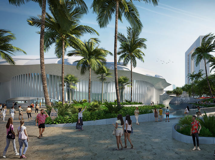 Neal S. Blaisdell Center by Snøhetta, Honolulu, Hawaii