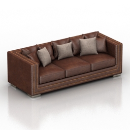 sofa tuluza dantone home 3D Model Preview #adfe1ff2