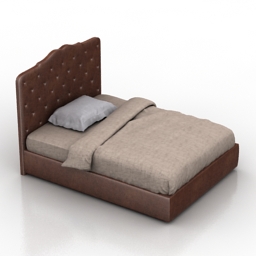 bed darlington dantone home 3D Model Preview #60261780