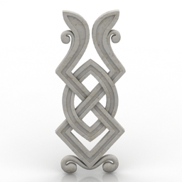 decor plaster 3D Model Preview #3ca1768a