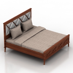 bed koventri dantone home 3D Model Preview #dcd8d481