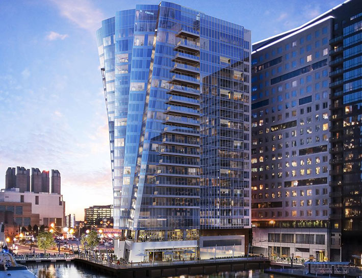 St. Regis Residences luxury tower, Boston, USA