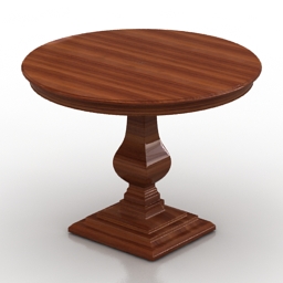 table round dantone home 3D Model Preview #899f954e