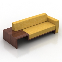 sofa frederik roije 3D Model Preview #c04c977c
