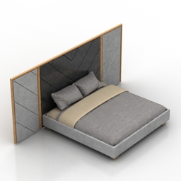 bed city bolie dantone home 3D Model Preview #10f7b066
