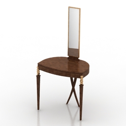 dressing table christopher guy statuesque mirror 3D Model Preview #89412848