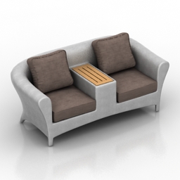 sofa 3D Model Preview #cab88adf