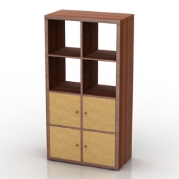 locker ikea kallaks 3D Model Preview #b598af8d