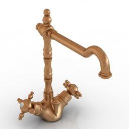 faucet rubinetterie giulini praga 3D Model Preview #7f9499a1