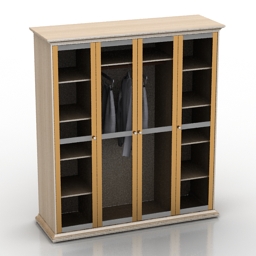 wardrobe 3 3D Model Preview #6c25eae1