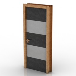 door 3 3D Model Preview #fea13078