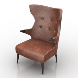 armchair brabbu sika 3D Model Preview #1b25c7dd