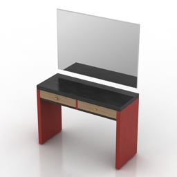 dressing table 3D Model Preview #cc958c41