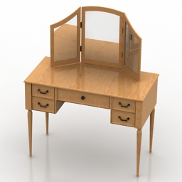 dressing table 3D Model Preview #71c0618b
