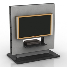 3D Tv rack preview