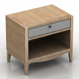 nightstand 3D Model Preview #c8981621