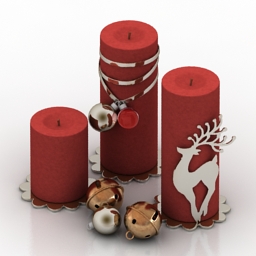 3D Candles preview
