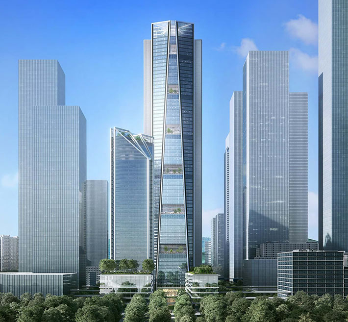 Merchants Bank HQ by Foster + Partners, Shenzhen, China