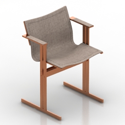 armchair kolb dining 3D Model Preview #1bf49d9f